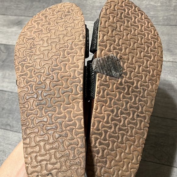 Bejeweled slides Worn once - Picture 2 of 2